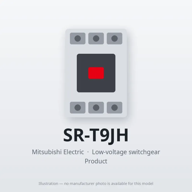 SR-T9JH Mitsubishi Low-voltage switchgear Contactor Relay
