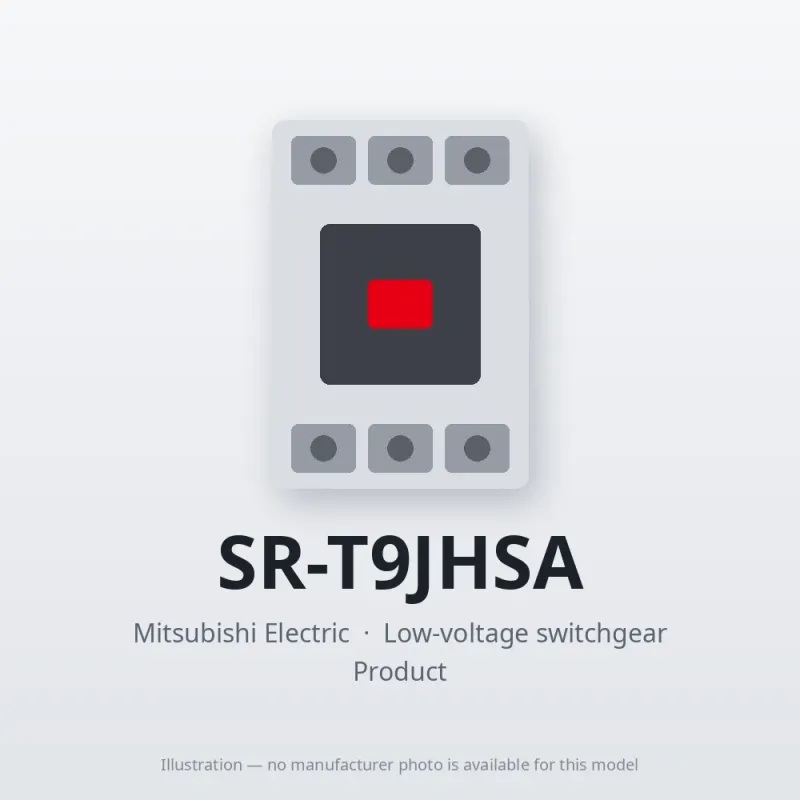 SR-T9JHSA Mitsubishi Low-voltage switchgear Contactor Relay