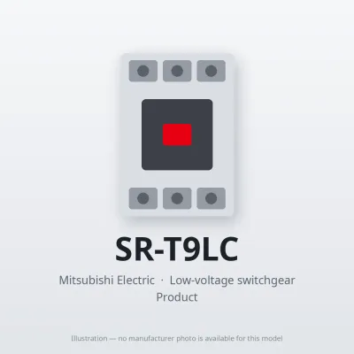 SR-T9LC Mitsubishi Low-voltage switchgear Contactor Relay