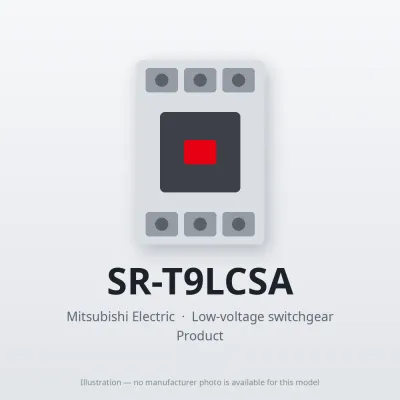 SR-T9LCSA Mitsubishi Low-voltage switchgear Contactor Relay