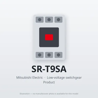 SR-T9SA Mitsubishi Low-voltage switchgear Contactor Relay