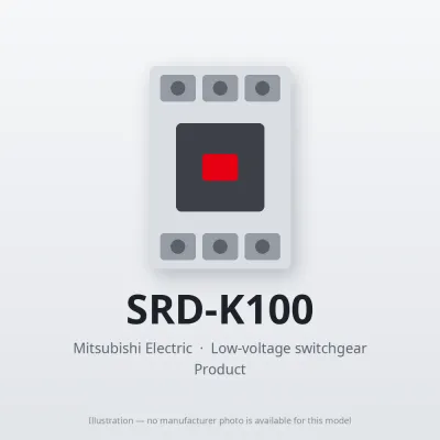 SRD-K100 Mitsubishi Low-voltage switchgear Contactor Relay