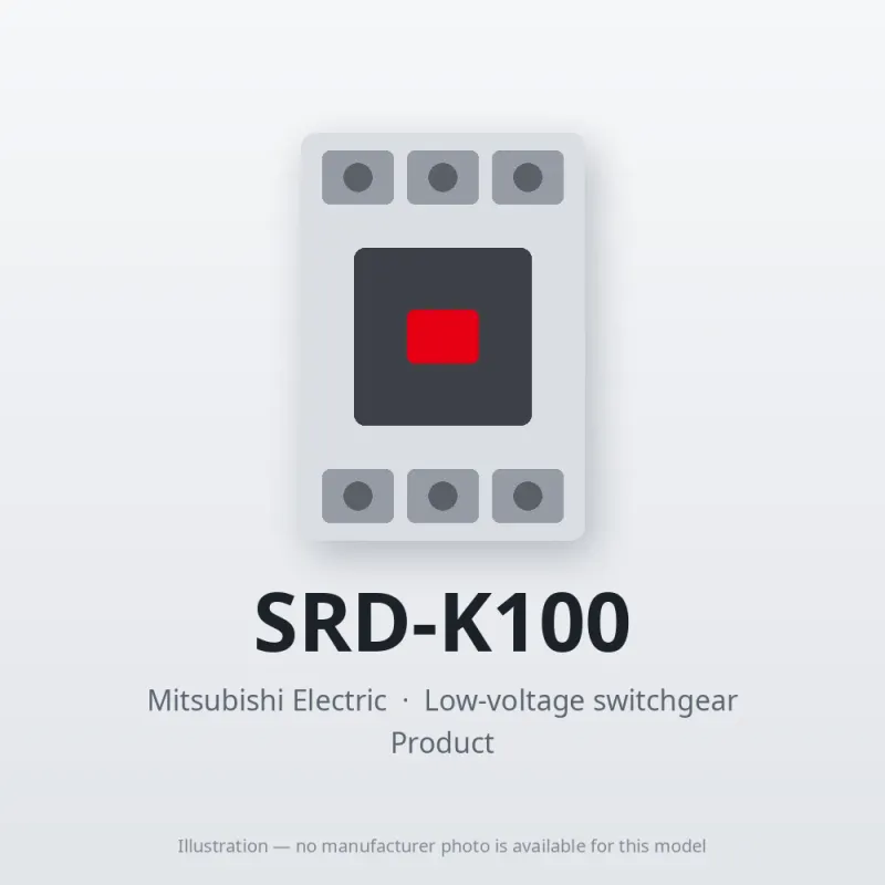 SRD-K100 Mitsubishi Low-voltage switchgear Contactor Relay
