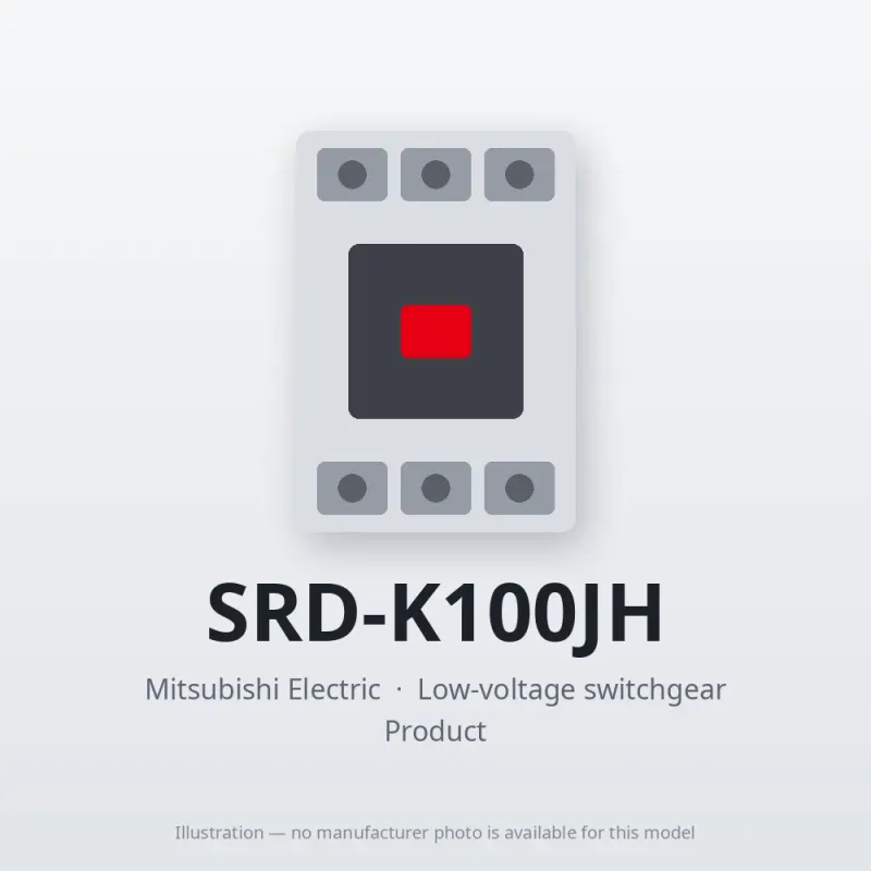 SRD-K100JH Mitsubishi Low-voltage switchgear Contactor Relay