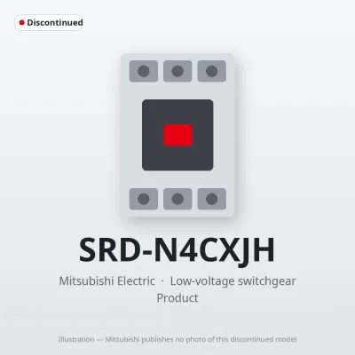 SRD-N4CXJH Mitsubishi Low-voltage switchgear Contactor Relay