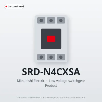 SRD-N4CXSA Mitsubishi Low-voltage switchgear Contactor Relay