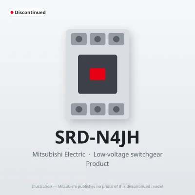 SRD-N4JH Mitsubishi Low-voltage switchgear Contactor Relay