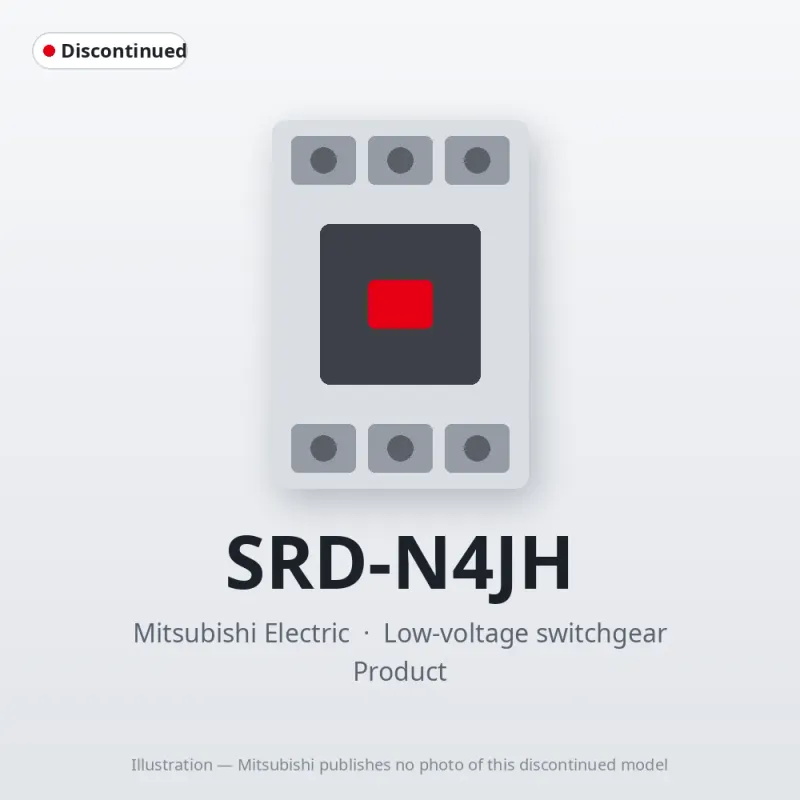 SRD-N4JH Mitsubishi Low-voltage switchgear Contactor Relay