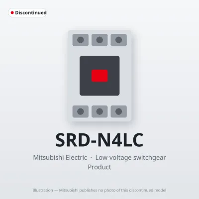 SRD-N4LC Mitsubishi Low-voltage switchgear Contactor Relay