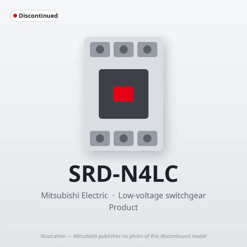 SRD-N4LC Mitsubishi Low-voltage switchgear Contactor Relay