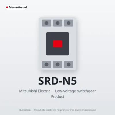 SRD-N5 Mitsubishi Low-voltage switchgear Contactor Relay