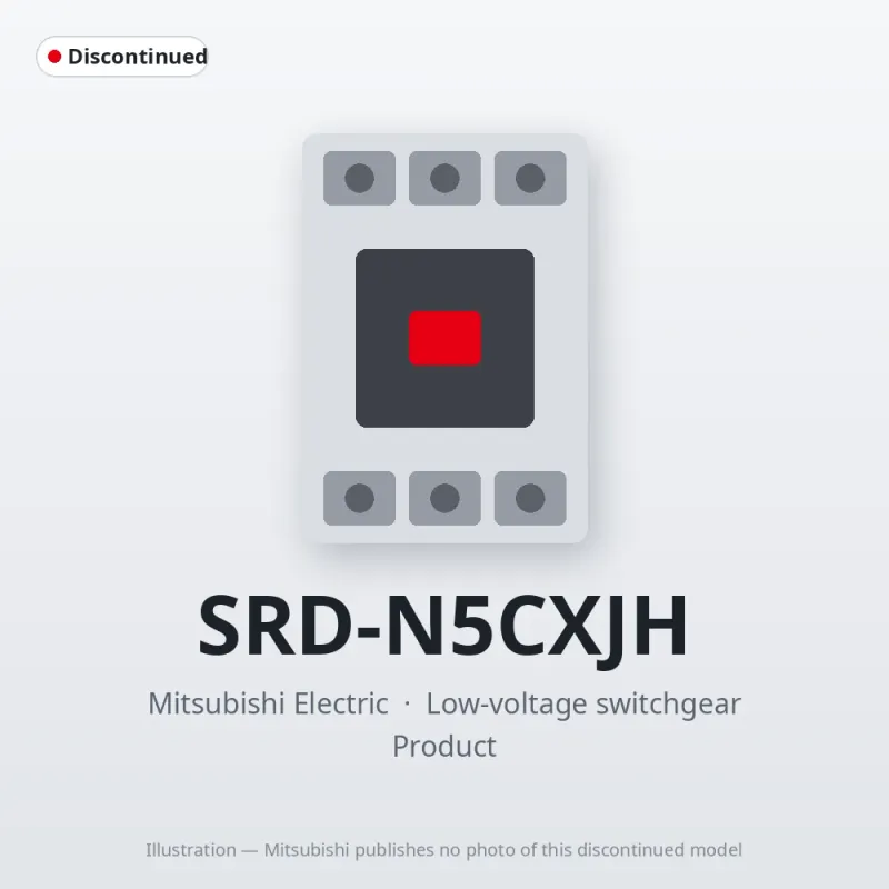 SRD-N5CXJH Mitsubishi Low-voltage switchgear Contactor Relay