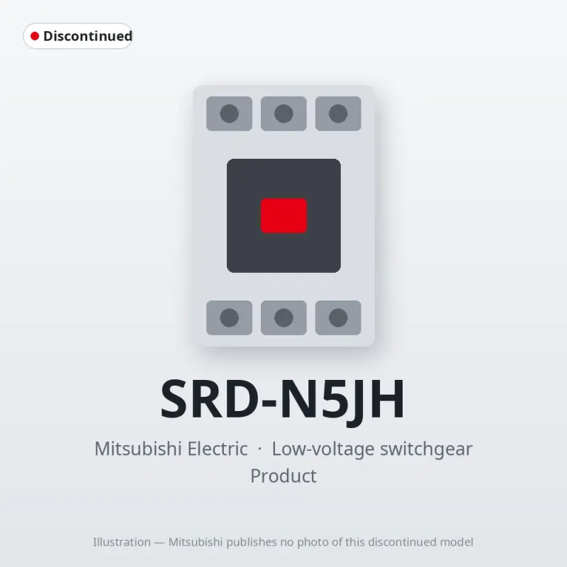 SRD-N5JH Mitsubishi Low-voltage switchgear Contactor Relay