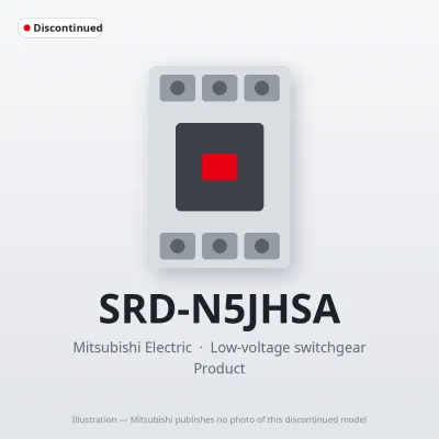 SRD-N5JHSA Mitsubishi Low-voltage switchgear Contactor Relay