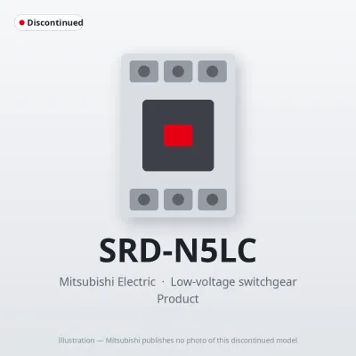 SRD-N5LC Mitsubishi Low-voltage switchgear Contactor Relay