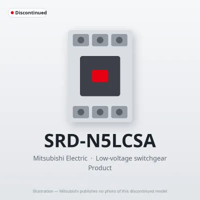 SRD-N5LCSA Mitsubishi Low-voltage switchgear Contactor Relay
