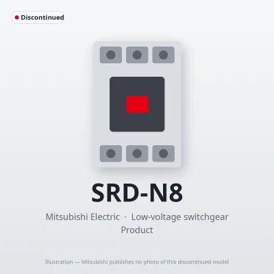 SRD-N8 Mitsubishi Low-voltage switchgear Contactor Relay