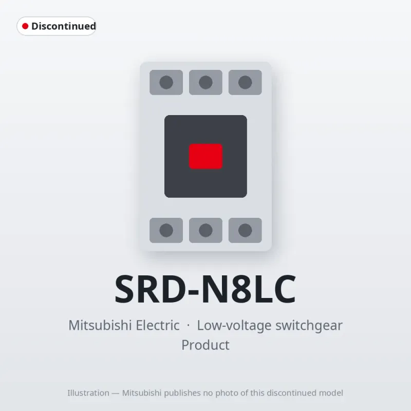SRD-N8LC Mitsubishi Low-voltage switchgear Contactor Relay