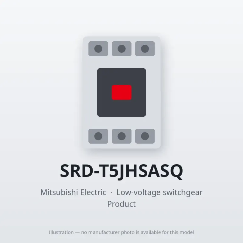 SRD-T5JHSASQ Mitsubishi Low-voltage switchgear Contactor Relay