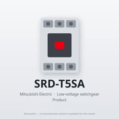 SRD-T5SA Mitsubishi Low-voltage switchgear Contactor Relay