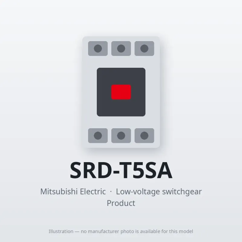 SRD-T5SA Mitsubishi Low-voltage switchgear Contactor Relay