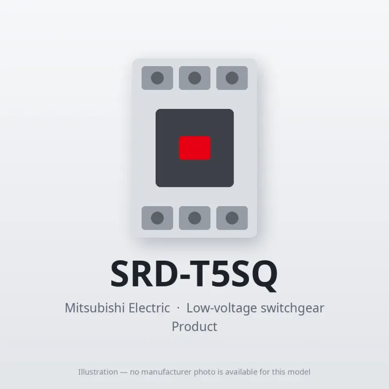 SRD-T5SQ Mitsubishi Low-voltage switchgear Contactor Relay
