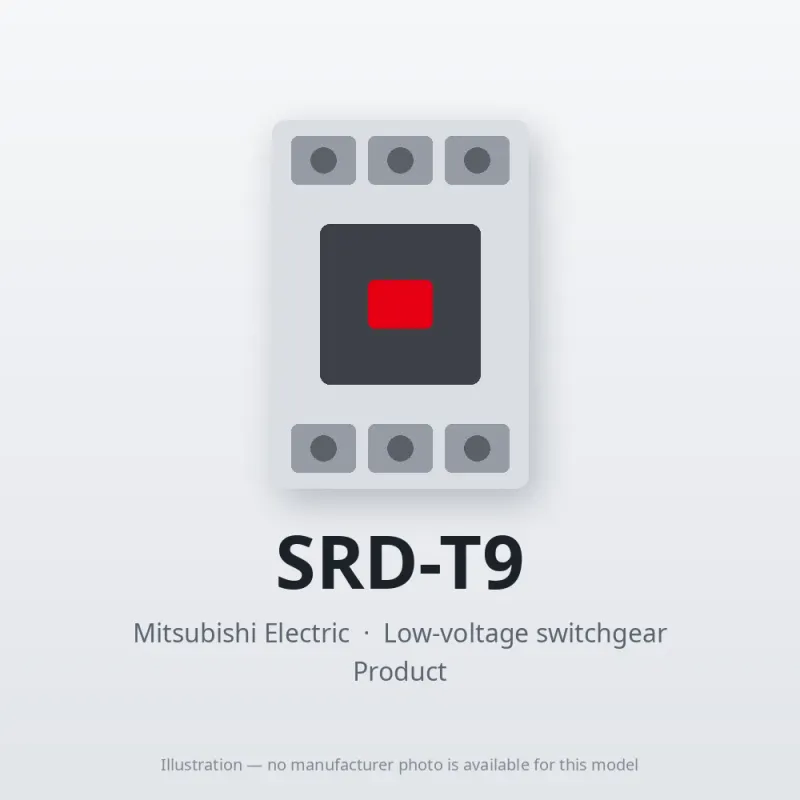 SRD-T9 Mitsubishi Low-voltage switchgear Contactor Relay