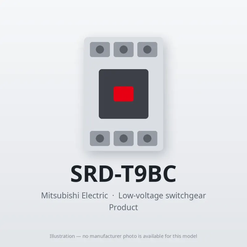 SRD-T9BC Mitsubishi Low-voltage switchgear Contactor Relay