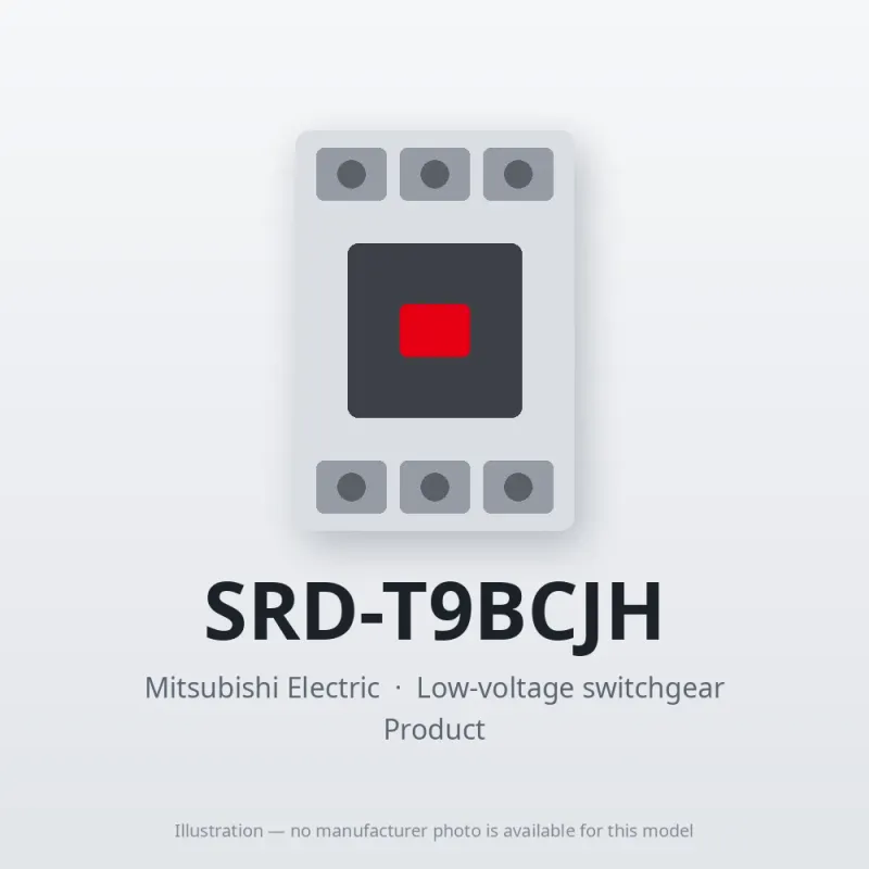 SRD-T9BCJH Mitsubishi Low-voltage switchgear Contactor Relay