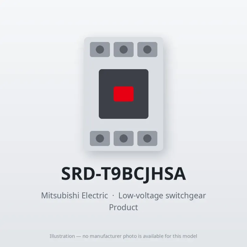 SRD-T9BCJHSA Mitsubishi Low-voltage switchgear Contactor Relay