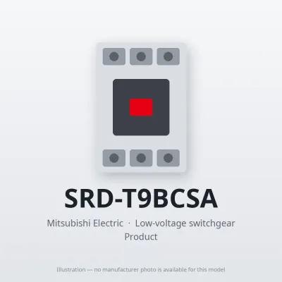 SRD-T9BCSA Mitsubishi Low-voltage switchgear Contactor Relay