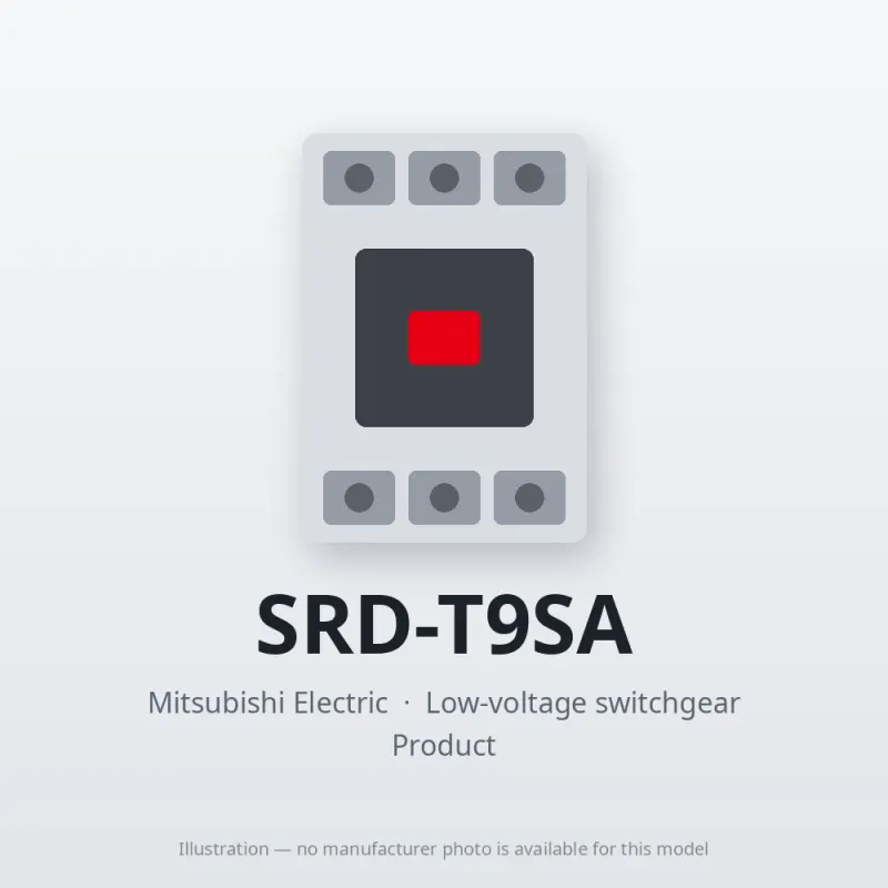 SRD-T9SA Mitsubishi Low-voltage switchgear Contactor Relay