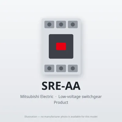 SRE-AA Mitsubishi Low-voltage switchgear Related Equipment