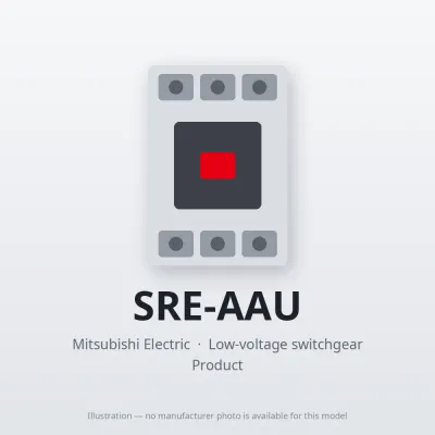 SRE-AAU Mitsubishi Low-voltage switchgear Related Equipment