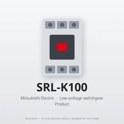 SRL-K100 Mitsubishi Low-voltage switchgear Contactor Relay