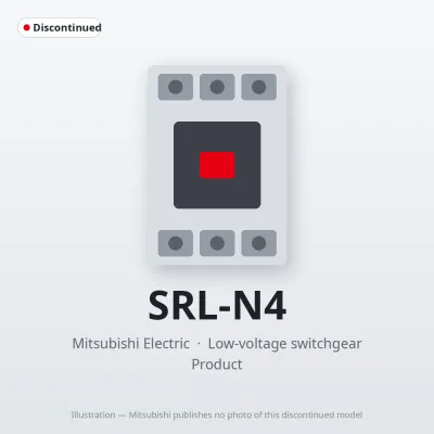 SRL-N4 Mitsubishi Low-voltage switchgear Contactor Relay