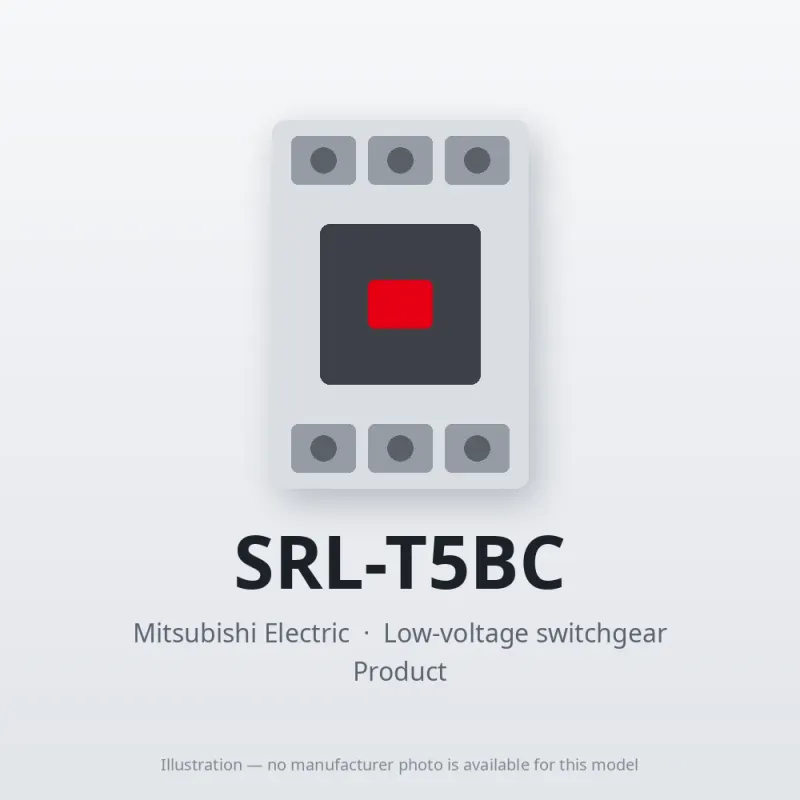 SRL-T5BC Mitsubishi Low-voltage switchgear Contactor Relay