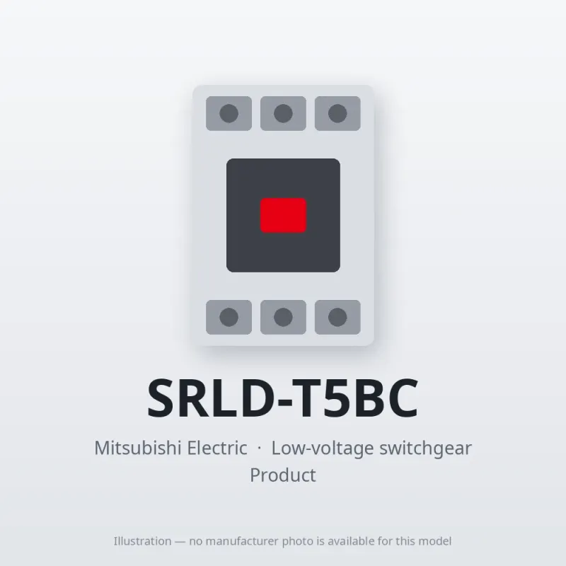SRLD-T5BC Mitsubishi Low-voltage switchgear Contactor Relay
