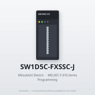 SW1D5C-FXSSC-J Mitsubishi MELSEC-F (FX) Series Programming