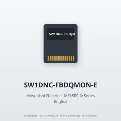 SW1DNC-FBDQMON-E Mitsubishi MELSEC-Q Series MELSOFT PX Developer