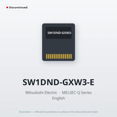 SW1DND-GXW3-E Mitsubishi MELSEC-Q Series MELSOFT GX Works3