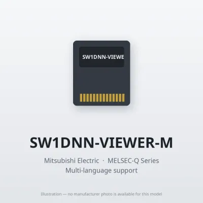 SW1DNN-VIEWER-M Mitsubishi MELSEC-Q Series MELSOFT GX LogViewer