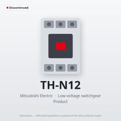TH-N12 Mitsubishi Low-voltage switchgear Thermal Overload Relay