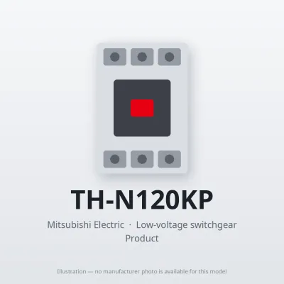 TH-N120KP Mitsubishi Low-voltage switchgear Thermal Overload Relay