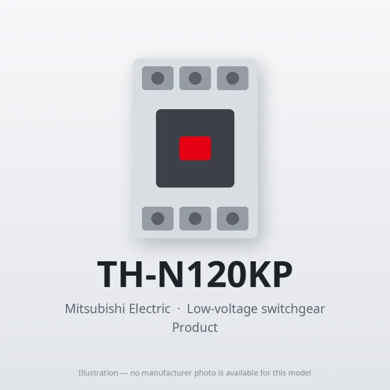 TH-N120KP Mitsubishi Low-voltage switchgear Thermal Overload Relay