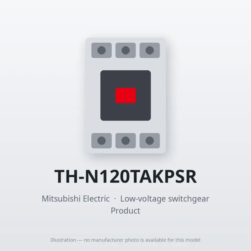 TH-N120TAKPSR Mitsubishi Low-voltage switchgear Thermal Overload Relay