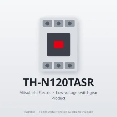 TH-N120TASR Mitsubishi Low-voltage switchgear Thermal Overload Relay