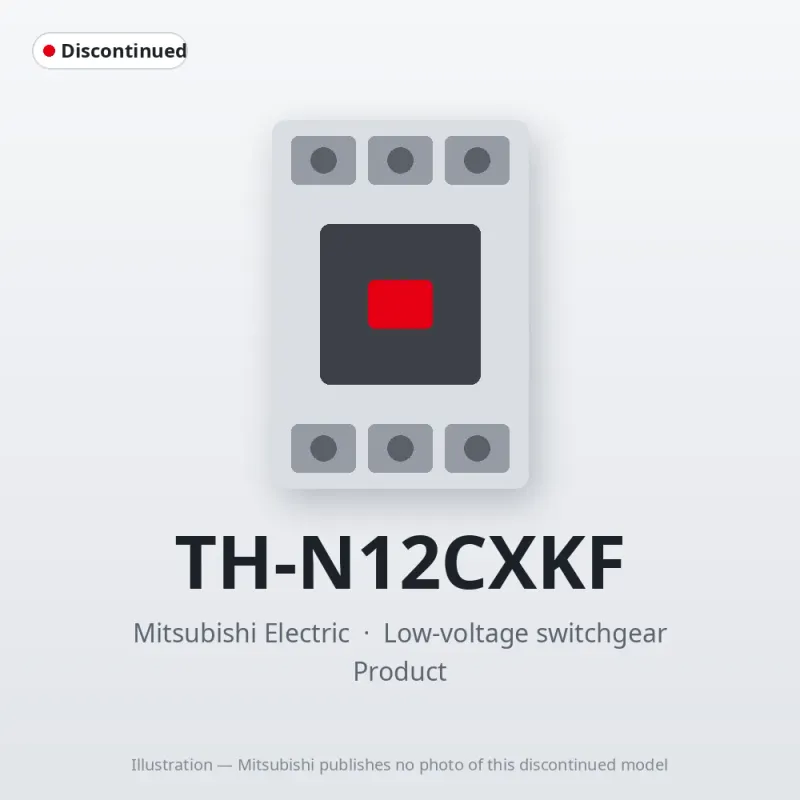 TH-N12CXKF Mitsubishi Low-voltage switchgear Thermal Overload Relay