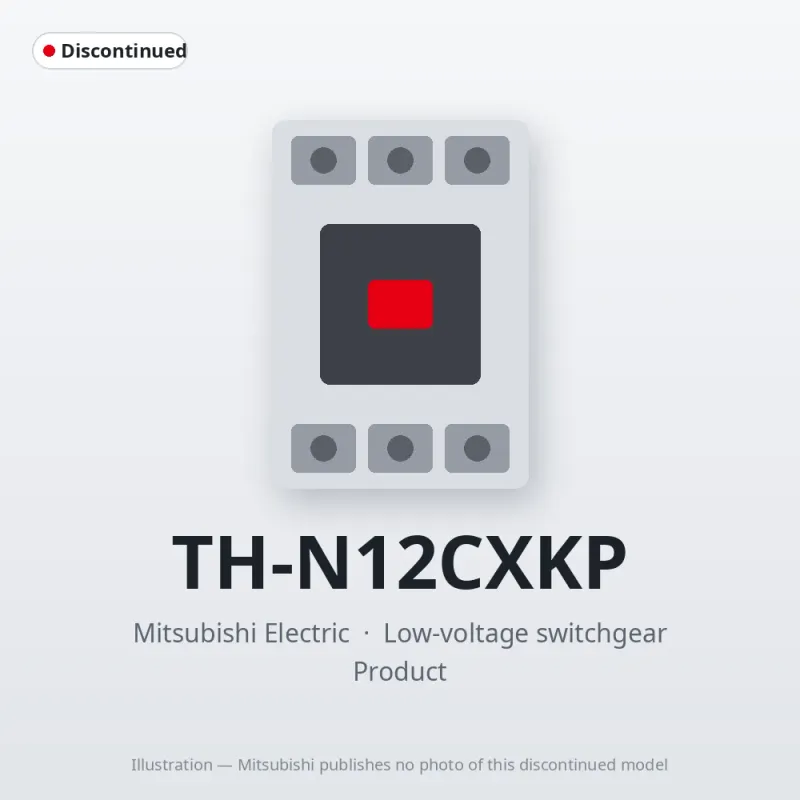 TH-N12CXKP Mitsubishi Low-voltage switchgear Thermal Overload Relay
