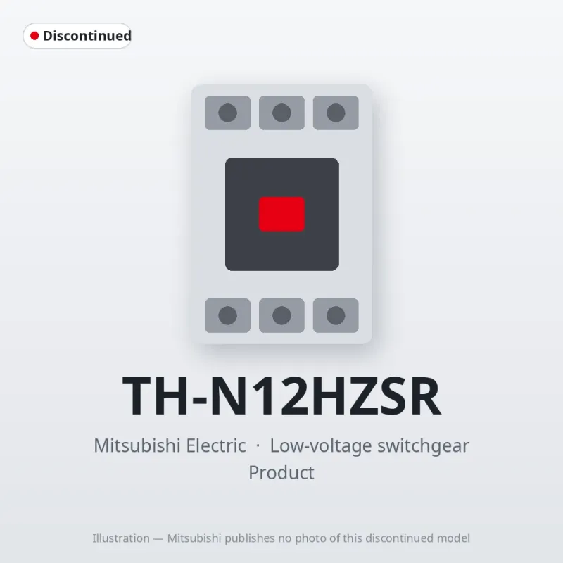 TH-N12HZSR Mitsubishi Low-voltage switchgear Thermal Overload Relay